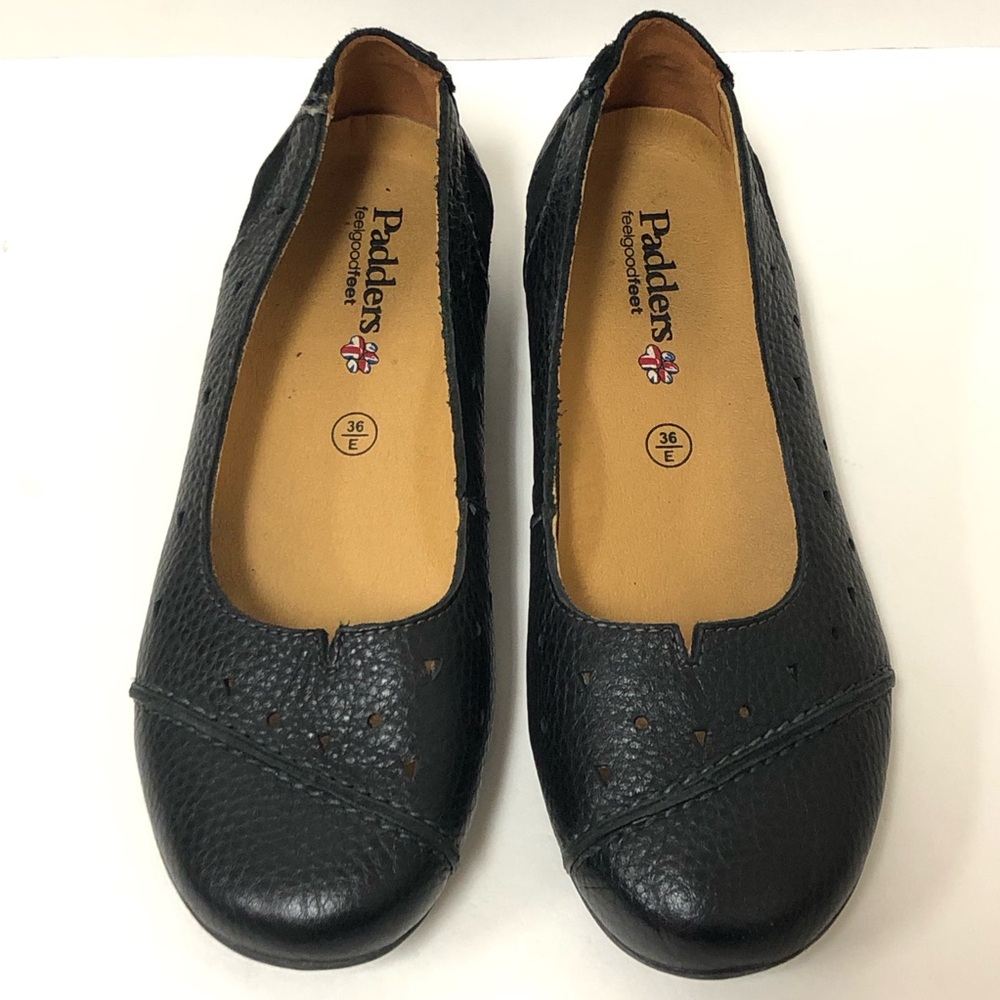 Padders Rye Size 36 E Leather Slip On